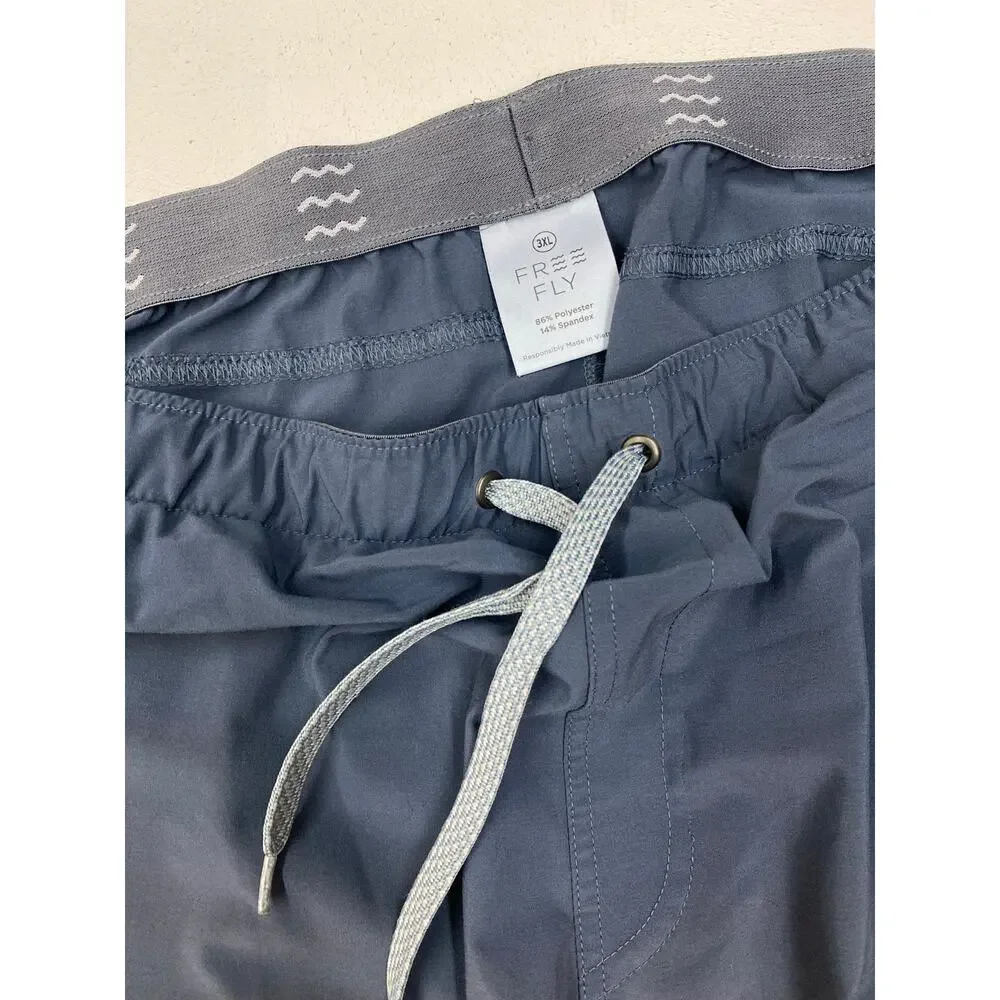 Men Free Fly Breeze lightweight drawstring performance sweat pants 3XL